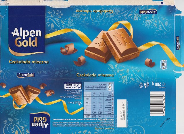 Alpen Gold duze wstazka mleczna 134kcal