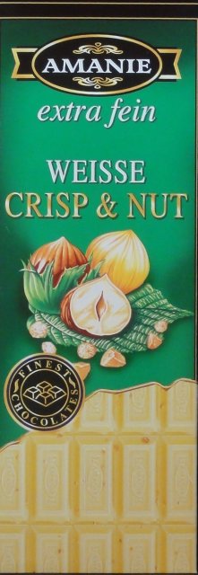 Amanie duze pion extra fein weisse crisp & nut_cr