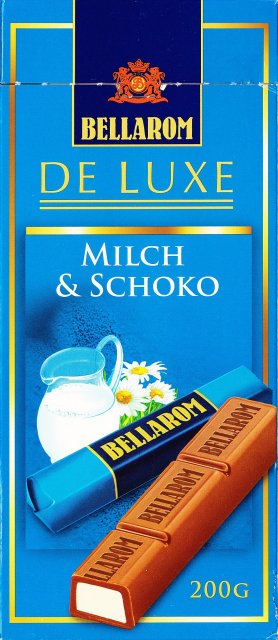 Bellarom srednie De Luxe batonik Milch Schoko_cr