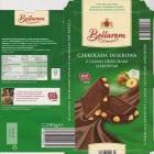 Bellarom srednie UTZ czekolada deserowa z calymi orzechami laskowymi