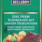 Bellarom srednie kwadrat edel herbe schokolade mit ganzen haselnussen_cr