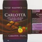 Carla 0 Carlotta 70 horka cokolada s liskovymi orechy
