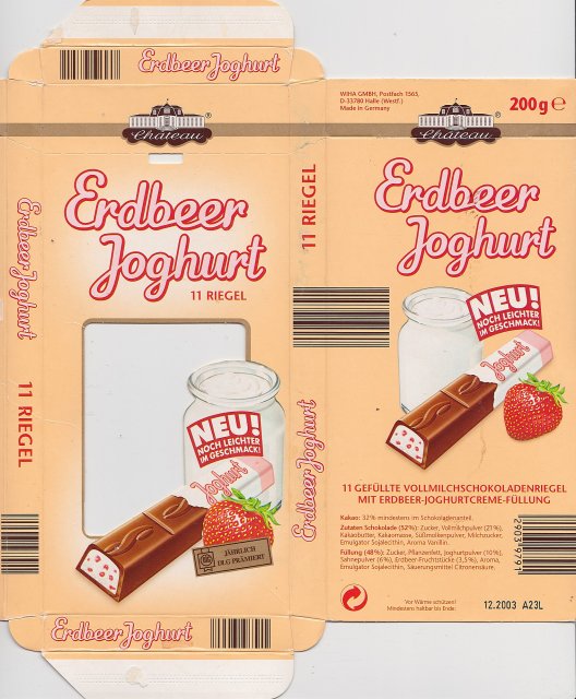 Chateau pion Erdbeer Joghurt Neu noch leichter