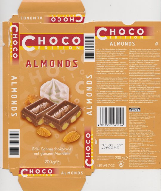 Choco edition pion Almonds