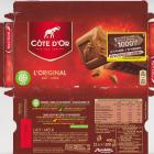 Cote dOr poziom 3 lOriginal lait 132kcal