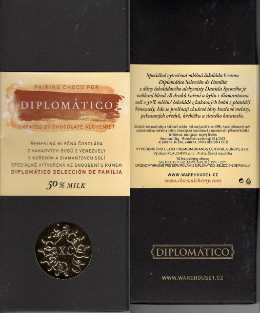 chocoalchemy diplomatico milk