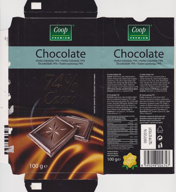 coop premium 74 cacao horka