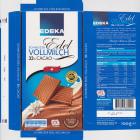 Edeka Schweizer Edel Vollmilch 33 cacao 56kcal UTZ