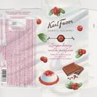 Fazer Karl nordic gourmet Lingonberry milk parfait