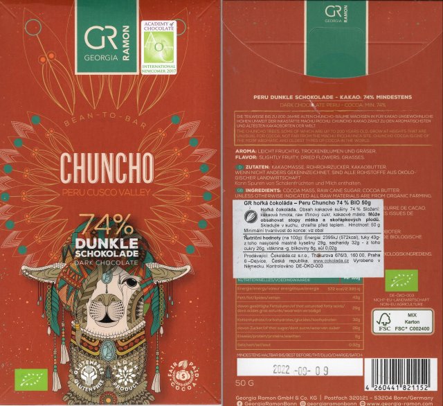 Georgia Ramon chuncho 74 dunkle