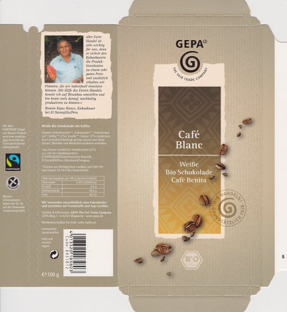 Gepa Cafe Blanc G