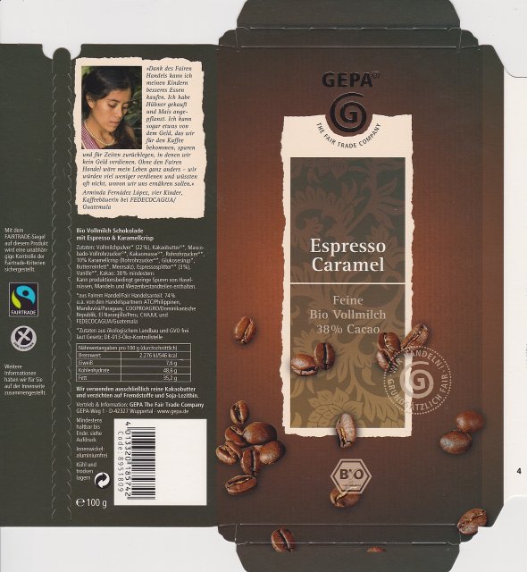Gepa Espresso Caramel