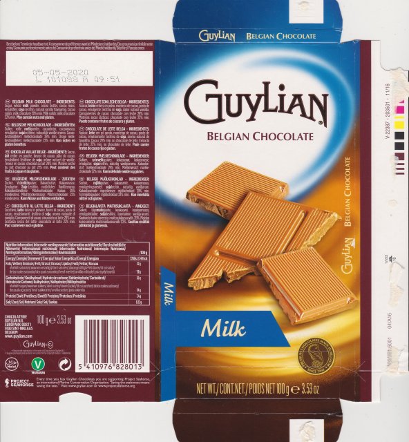 Guylian belgian chocolate milk