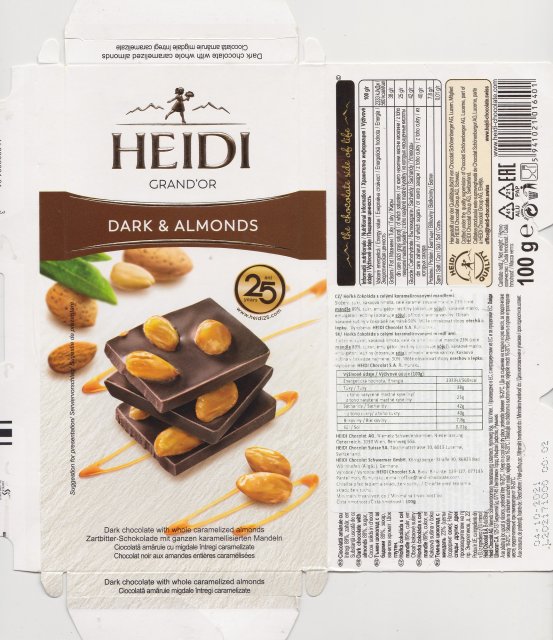 Heidi srednie GrandOr 3 Dark & Almonds