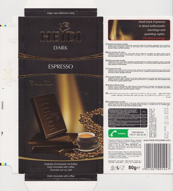 Heidi srednie dark espresso