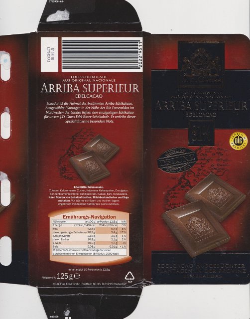 J D Gross Arriba Superieur 81 edelcacao dlg deluxe