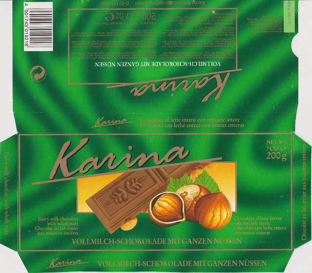 Karina srednie 4 vollmilch schokolade mit ganzen nussen _x_