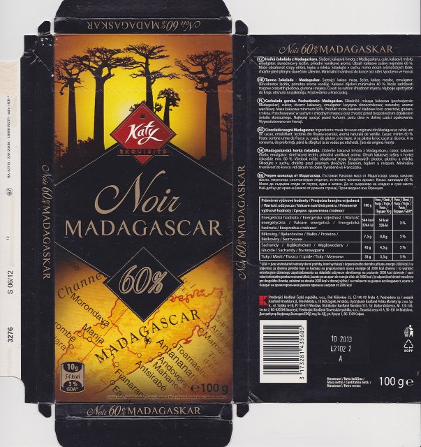 Katy 1 noir madagascar 60 54 kcal