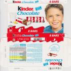 Kinder Chocolate prostokat niebieska milk cocoa 71kcal