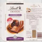 Lindt srednie creation 2 chocolat de luxe mit flussigem choco kern