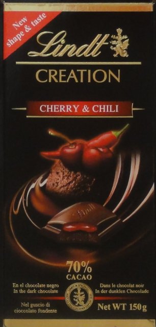 Lindt srednie czarne creation cherry chili_cr