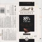 Lindt srednie excellence 0 85 cacao noir dark