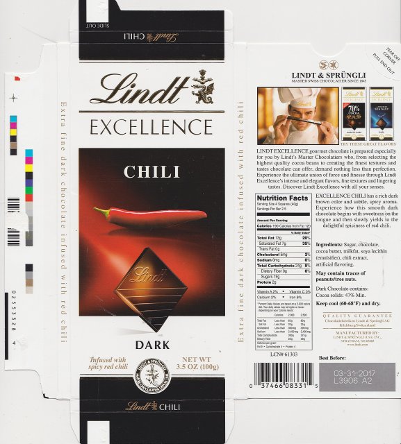 Lindt srednie excellence 1 chili dark infused