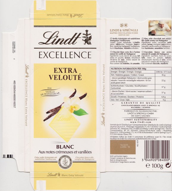 Lindt srednie excellence 1 extra veloute blanc aux