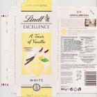 Lindt srednie excellence 2 a Touch of Vanilla white madagascan vanilla