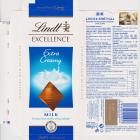 Lindt srednie excellence 2 a extra creamy milk extra fine milk chocolate
