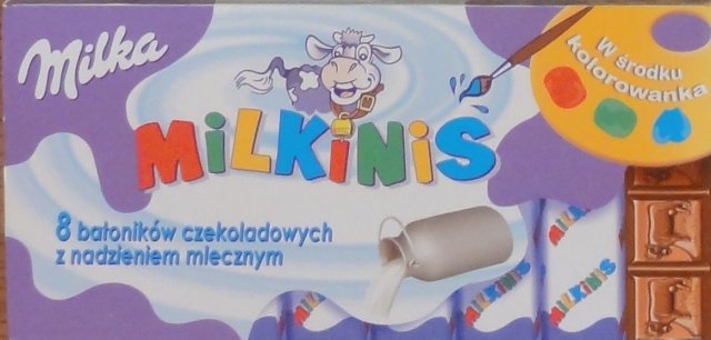 Milka male Milkinis w srodku kolorowanka_cr