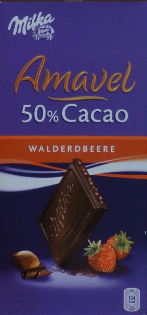 Milka srednie Amavel 50 Cacao Walderdbeere_cr