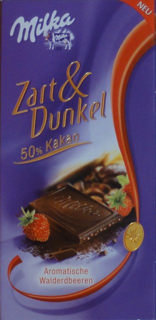 Milka srednie Amavel zart & dunkel 50 kakao aromatische Walderbeeren_cr