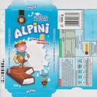 Millano Alpini 8 czekoladowych batonikow z nadzieniem mlecznym