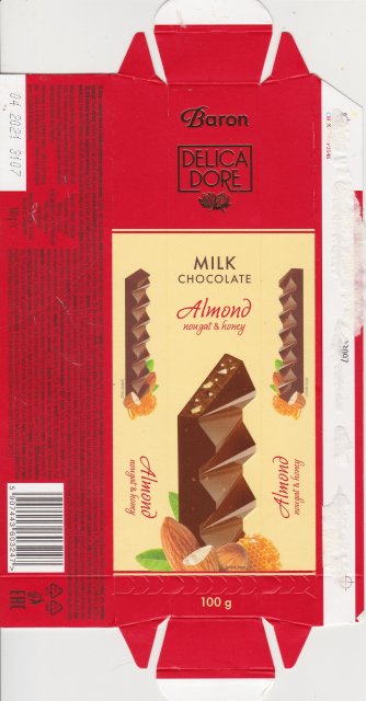 Millano Baron Delicadore milk Almond