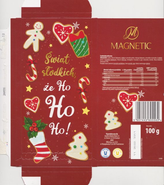 Millano napisy z0 Magnetic ÅwiÄt sÅodkich Å¼e ho ho ho