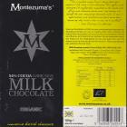 Montezumas organic milk chocolate