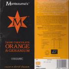 Montezumas organic orange & geranium