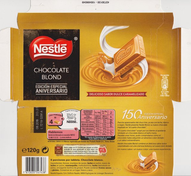Nestle male poziom chocolate blond 112kcal
