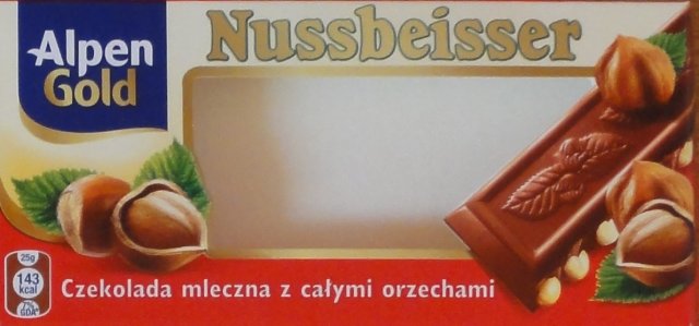 Nussbeisser male Alpen Gold oble czekolada mleczna z calymi orzechami kal_cr