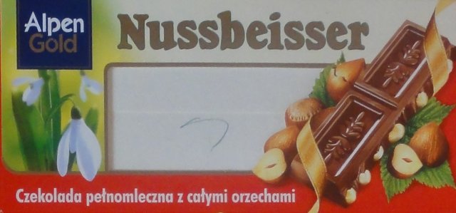 Nussbeisser srednie Alpen Gold kwadrat czekolada pelnomleczna z calymi orzechami wiosena_cr