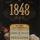 Poulain 1848 blanc noisettes a la creme de nougat_cr