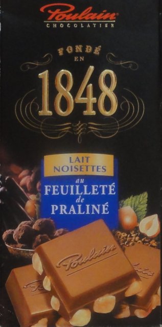 Poulain 1848 lait noisettes au feuillete de praline_cr