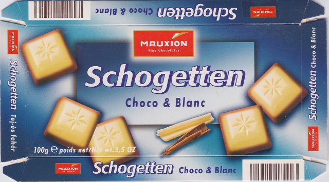 Schogetten Mauxion male 1 Choco & Blanc