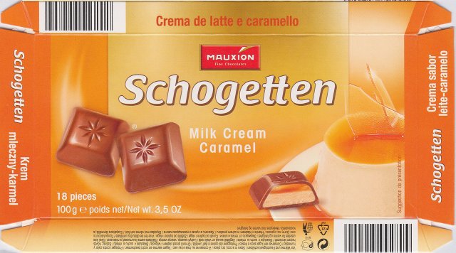 Schogetten Mauxion male 4 Milk Cream Caramel