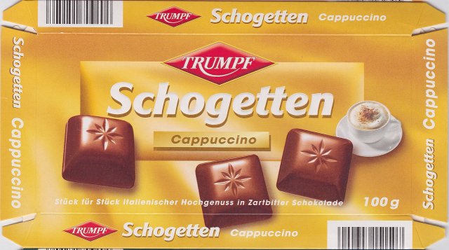 Schogetten Trumpf male 12 Cappuccino