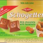 Schogetten Trumpf male 15 Milk chocolate with hazelnuts New improved quality no artificial flavours