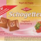 Schogetten Trumpf male 15 Yoghurt-Strawberry New improved quality no artificial flavours