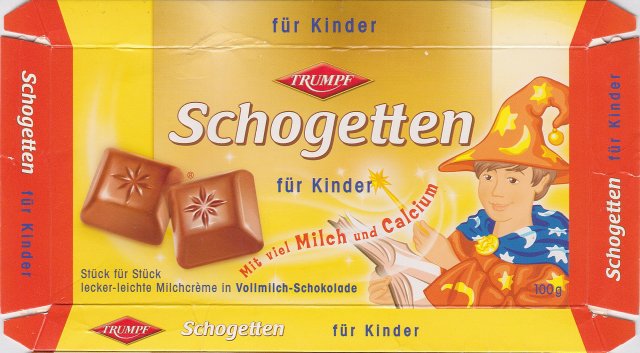 Schogetten Trumpf male 17 fur Kinder