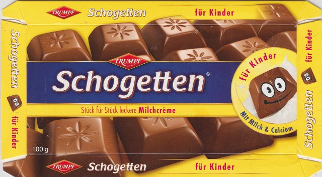 Schogetten Trumpf male 18 Fur Kinder